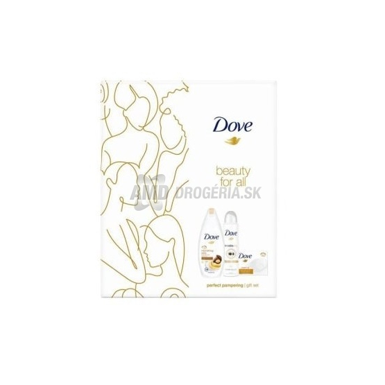 KAZETA DOVE NOURISHING SPRCHOVÝ GÉL + TOALETNÉ MYDLO + ANTIPERSPIRANT X21