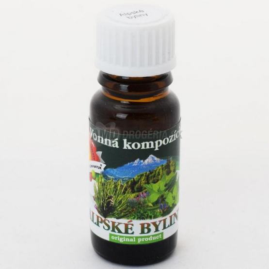 Vonný olej Alpské byliny, 10 ml