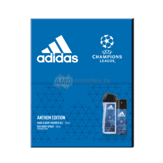 KAZETA ADIDAS MEN UEFA SPRCHOVÝ GÉL + DEOSPRAY X21