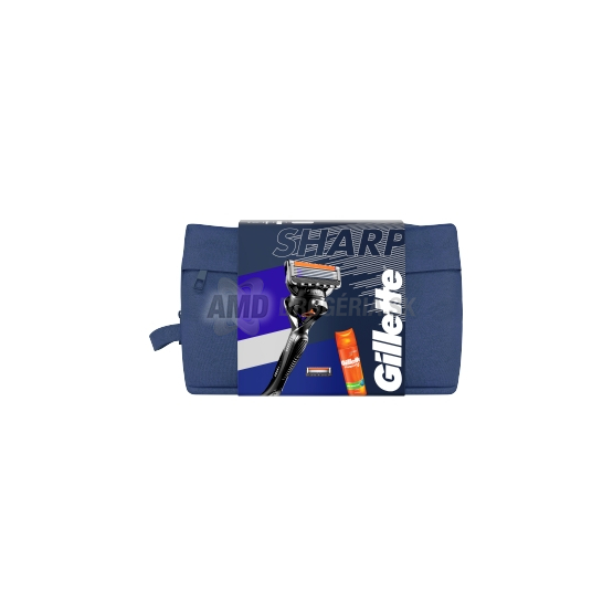 KAZETA GILLETTE SHARP HOLIACI STROJČEK + GÉL NA HOLENIE 200ML + DARČEKOVÁ TAŠKA