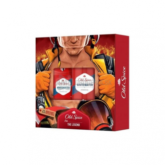 KAZETA OLD SPICE WHITEWATER DEOSTICK 50ML + SPRCHOVÝ GÉL 250ML X21