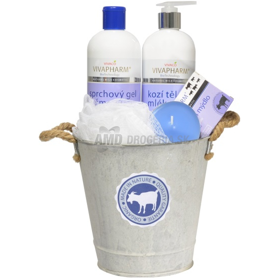 KAZETA VIVACO KOZIE MLIEKO V PLECHOVOM OBALE 