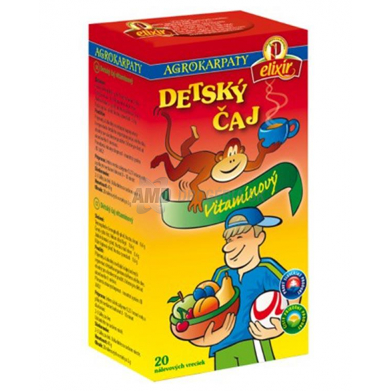 AGROKARPATY ČAJ DETSKÝ VITAÍINOVÝ 20X2G
