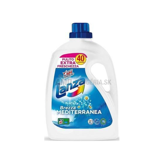 Lanza Prací gél Brezza Mediterranea, 2 l / 40 praní