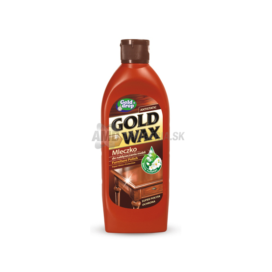 GOLD WAX MLIEKO NA OŠETRENIE NÁBYTKU 250 ML