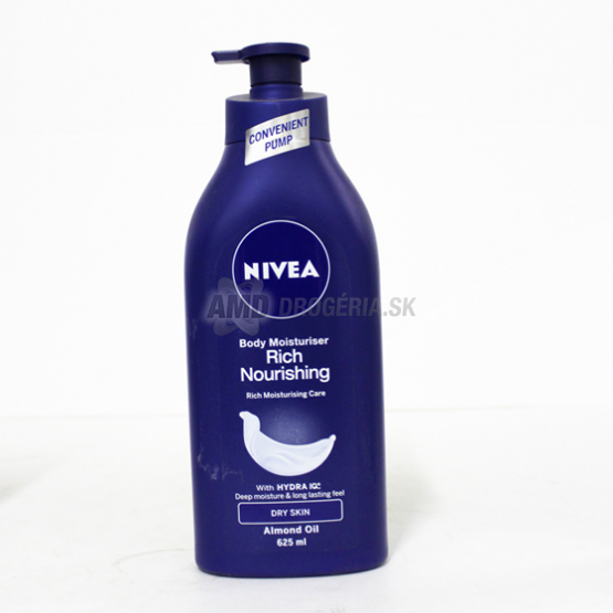 NIVEA TELOVÉ MLIEKO ALMOND OIL 625 ML