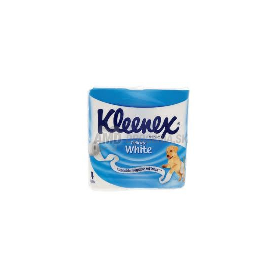 KLEENEX TOALETNÝ PAPIER BIELY 4 KS
