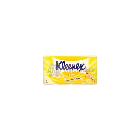 KLEENEX TOALETNÝ PAPIER ŽLTÝ 8 KS