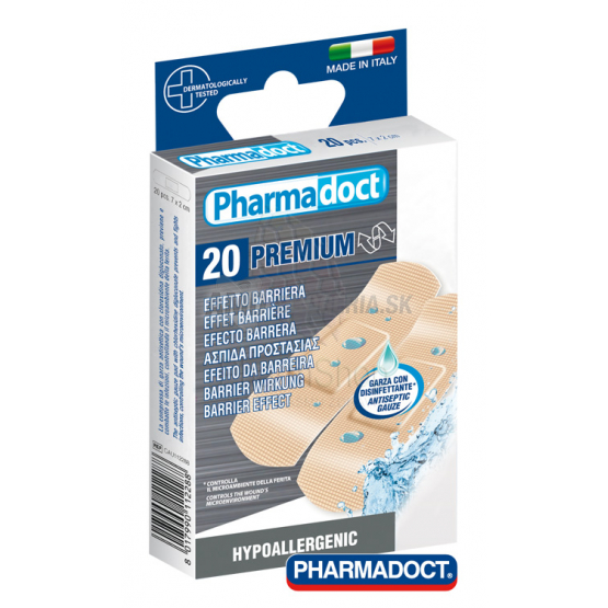 Pharmadoct Náplasti Premium, 20 ks