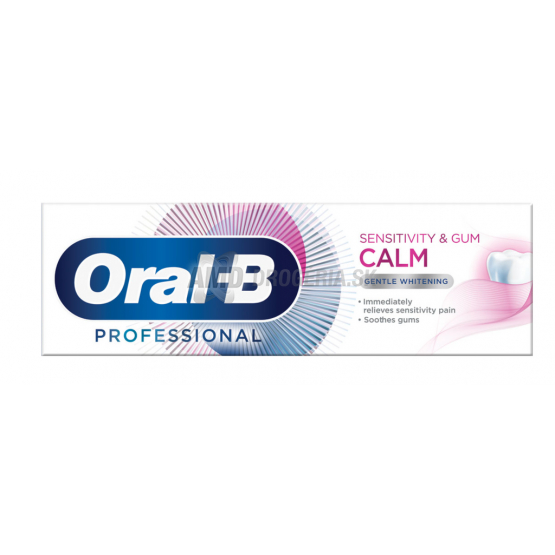 ORAL-B ZUBNÁ PASTA  SENSITIVE & GUM GENTLE WHITENING 75ML