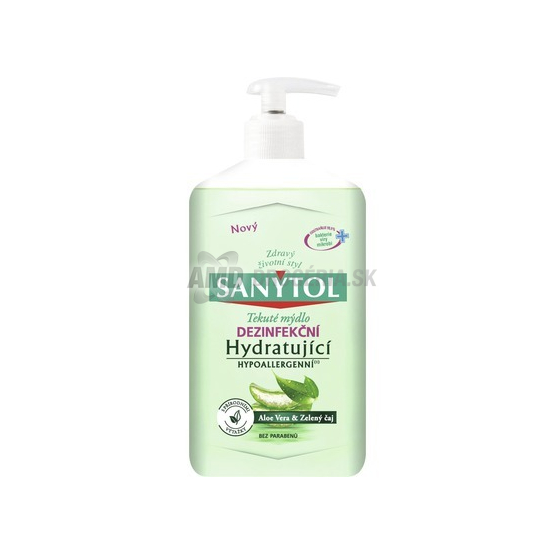 Sanytol Dezinfekčné tekuté mydlo Hydratujúce Aloe Vera, 500 ml