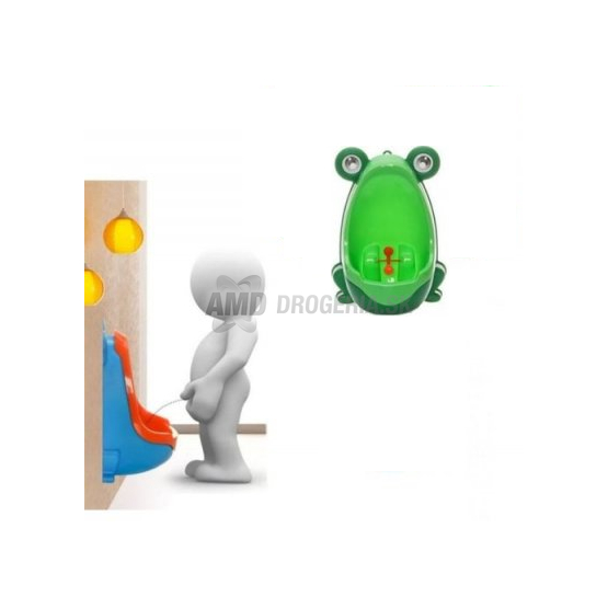 NOČNÍK - PISOÁR ŽABA  PRÍSAVKY  29X18CM