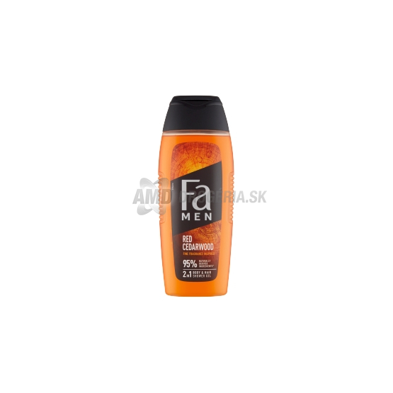 FA SPRCHOVÝ GÉL MEN RED CEDARB WOOD 400ML 