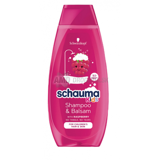 SCHAUMA ŠAMPÓN KIDS GIRLS RUŽOVÝ 400ML