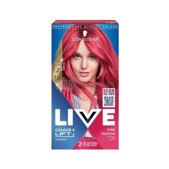 SCHWARZKOPF LIVE COLOR LIFT  PINK PASSION L77