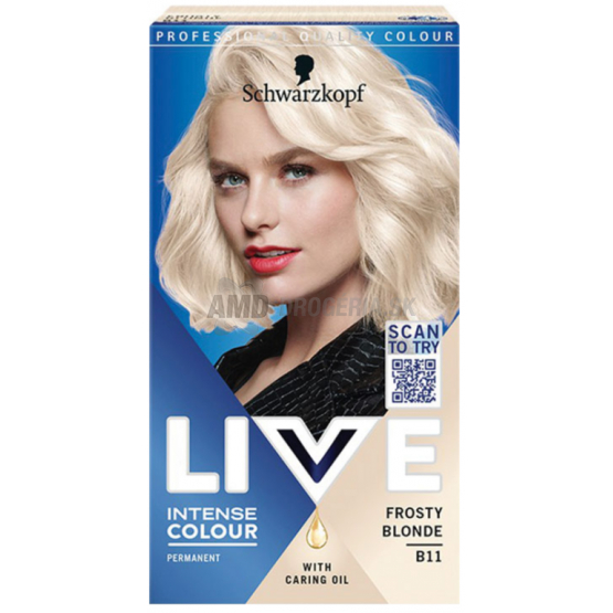 SCHWARZKOPF LIVE INTENSE COLOR FROSTY BLOND B11