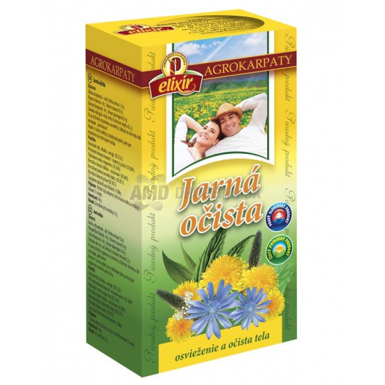 AGROKARPATY ČAJ JARNÁ OČISTA 20X2G