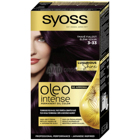 SYOSS OLEO INTENSE 3-33 TMAVO FIALOVÝ