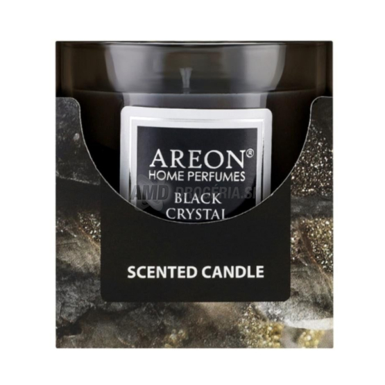 AREON SVIEČKA V SKLE BLACK CRYSTAL 120G