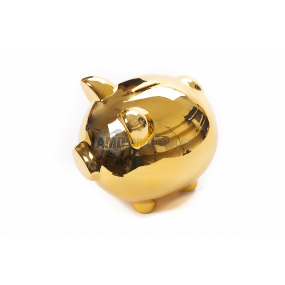 POKLADNIČKA PRASIATKO KERAMIKA 11X12X15CM 