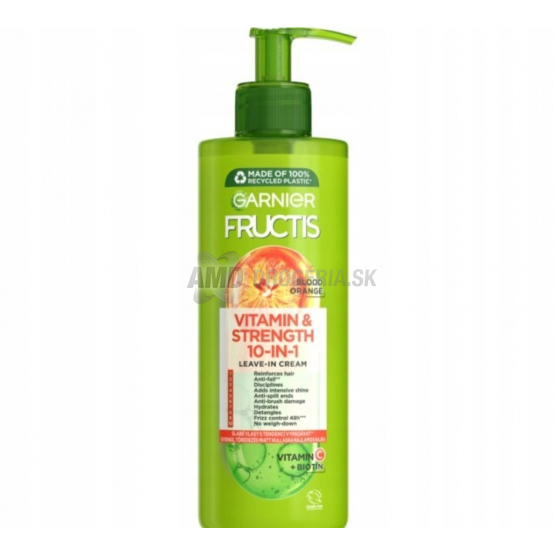 Garnier Fructis Vitamin & Strength 10v1 bezoplachová starostlivosť Blood Orange, 400 ml