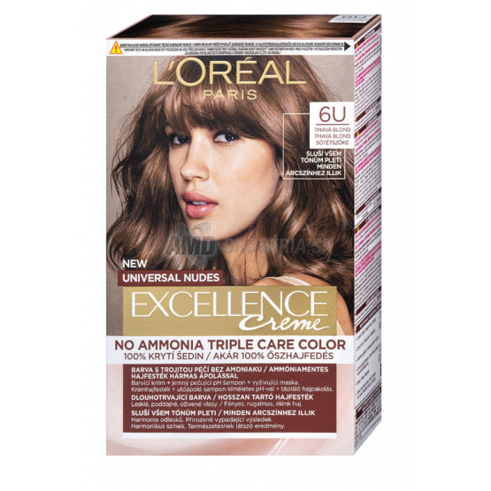 LOREAL EXCELLENCE TMAVÁ BLOND 6U