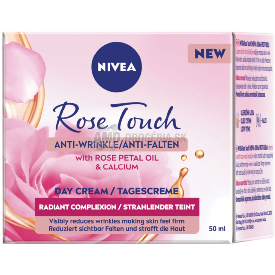 NIVEA KRÉM ROSE TOUCH PROTI VRÁSKAM DENNÝ 50ML 