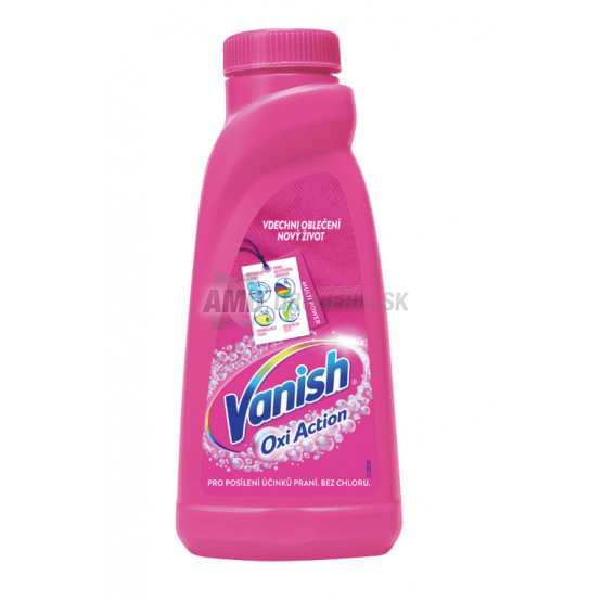 VANISH OXI  ACTION PINK 500ML