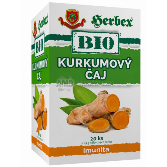ČAJ HERBEX BIO KURKUMA 20X1,5G