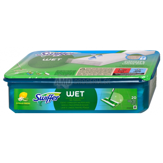 SWIFFER WET PRACHOVKY NA PODLAHU NÁHRADY 20KS