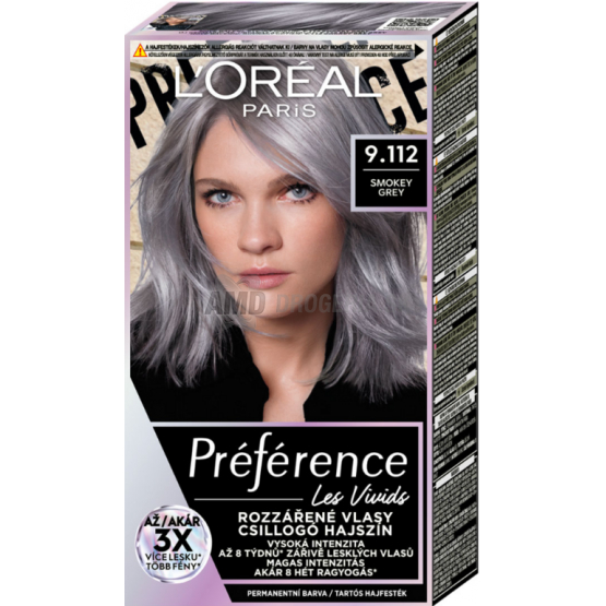 LOREAL PREF. 9.112 SMOKEY GREY