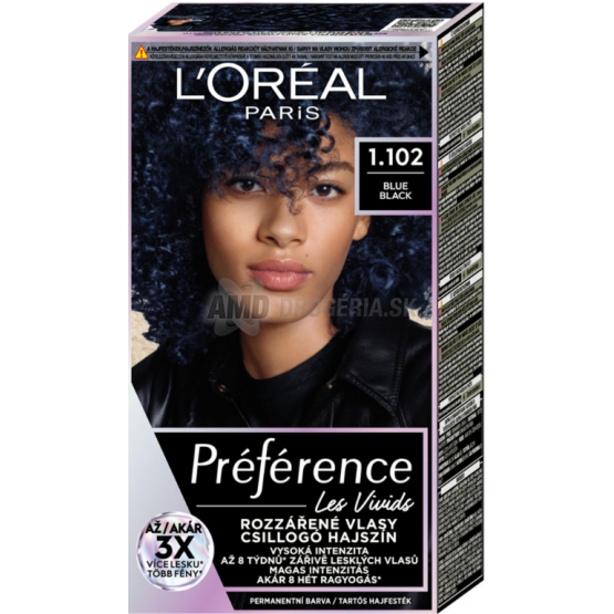 LOREAL PREF. 1.102 BLUE BLACK