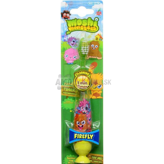 MOSHY MONSTER ZUBNÁ KEFKA DETSKÁ  BLIKAJÚCA 1KS