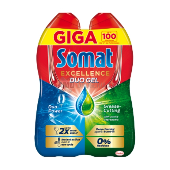 SOMAT GEL EXCELLENCE 2X900ML