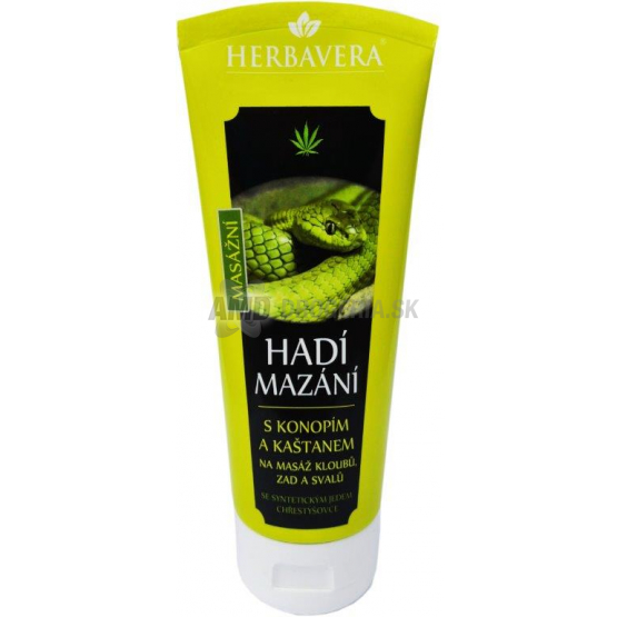HERBAVERA BALZAM HADIE MAZANIE  S GAŠTANOM 200ML