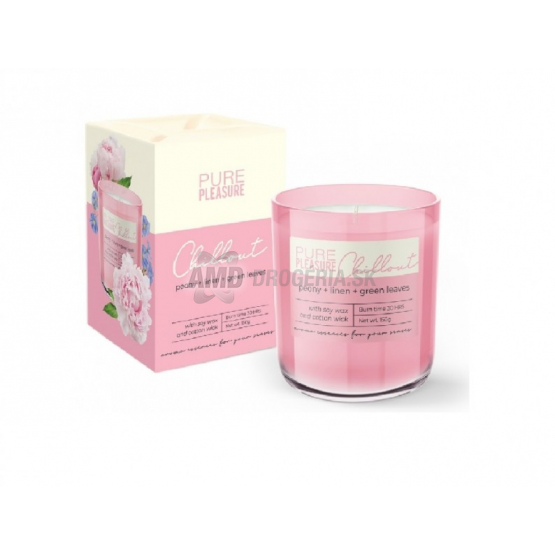 SVIEČKA SKLO PURE PLEASURE CHILLOUT 150G