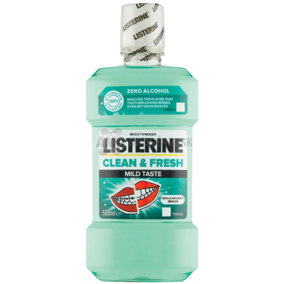 LISTERINE UV CLEAN FRESH MILD 500ML 
