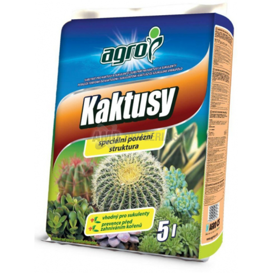 AGRO SUBSTRÁT KAKTUSY 5L