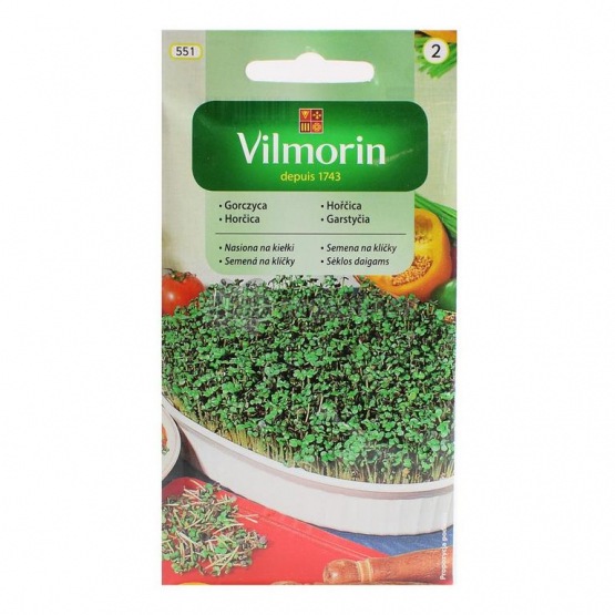 VILMORIN NA KLÍČKY HORČICA 20G