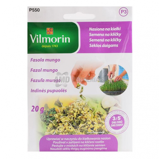 VILMORIN NA KLÍČKY FAZUĽA MUNGO 20G