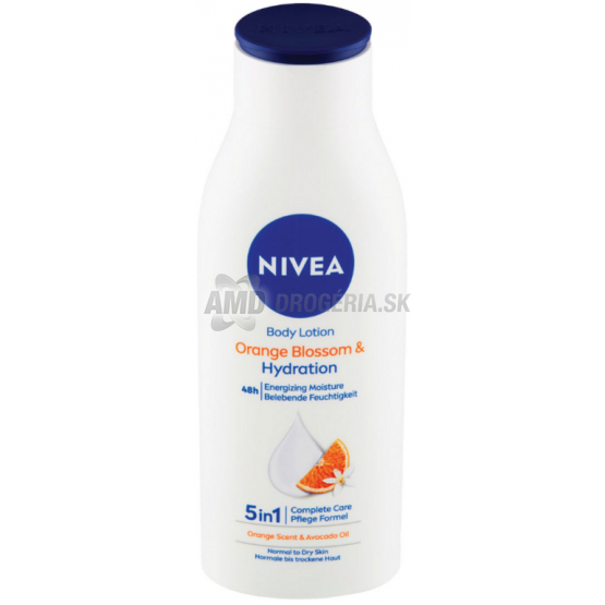 NIVEA TELOVÉ MLIEKO ORANGE BLOSSOM 400ML 