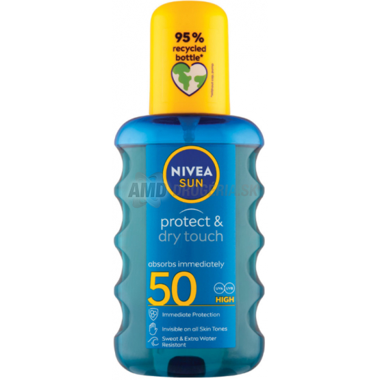 NIVEA SUN SPRAY NEVIDITEĽNÝ OF50 200ML