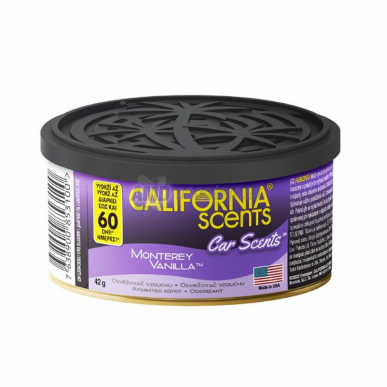 CALIFORNIA SCENT CAR VANILLA  42G 60DNI 