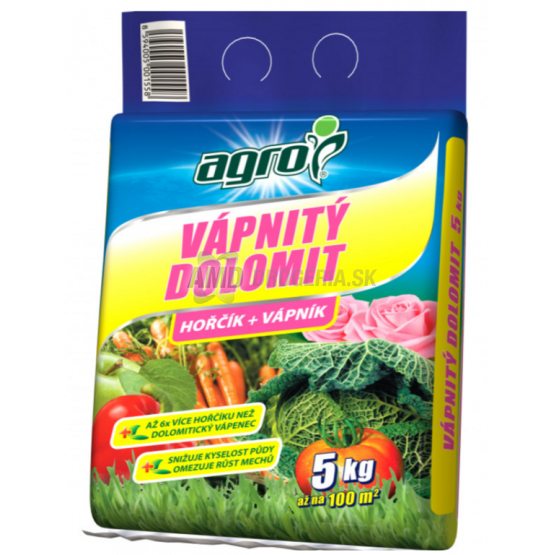AGRO VÁPENITÝ DOLOMIT 5KG