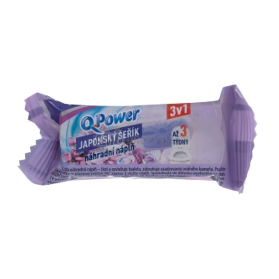 Q POWER WC  NÁHRADNÁ NÁPLŇ JAPONSKÝ ORGOVÁN 40G 
