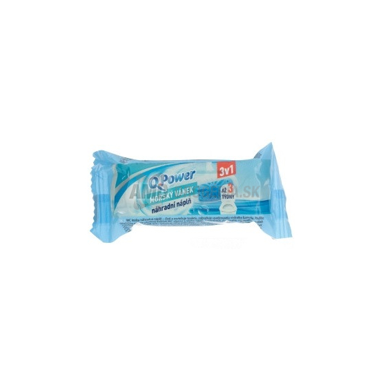 Q POWER WC  NÁHRADNÁ NÁPLŇ  MORSKÝ VÁNOK 40G 