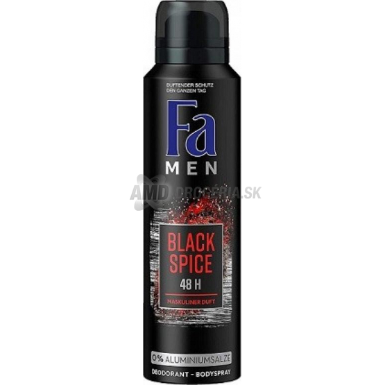 FA DEO FOR MEN SPICY BLACK 150 ML