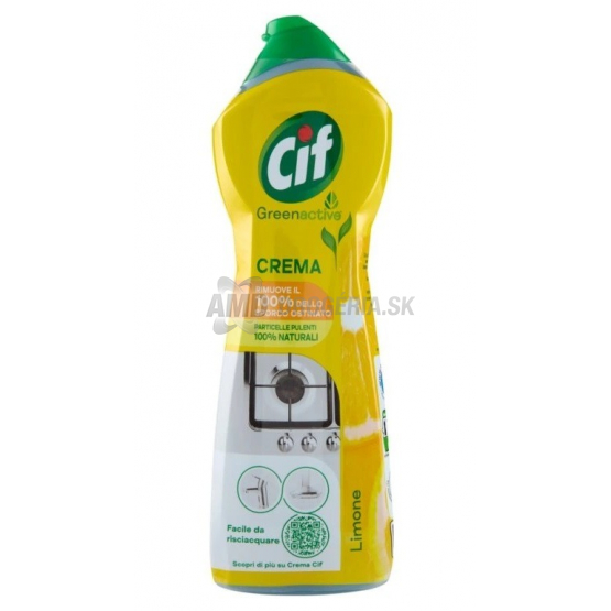 Cif Crema Lemon tekutý piesok, 750 ml