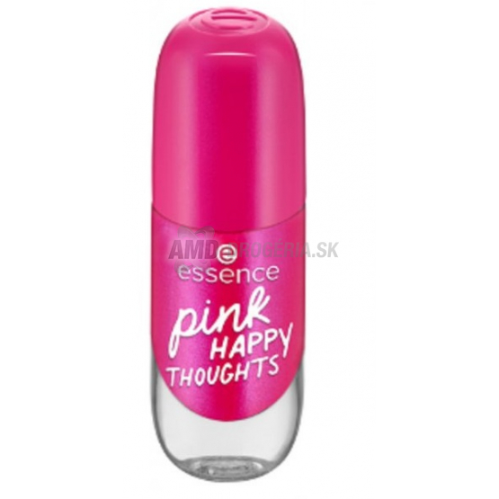ESSENCE  GEL LAK COLOR PINK HAPPY THOGHTS 15 8ML