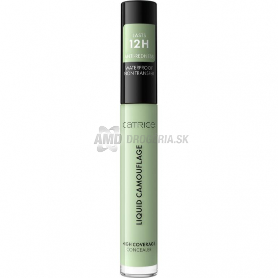 Catrice Liquid Camouflage High Coverage tekutý korektor 200 Anti-Red, 5 ml